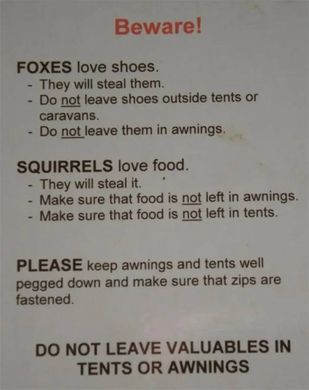 Abbey Wood Caravan Club Site