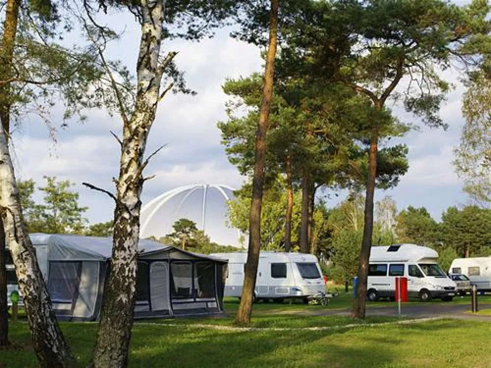 Tropical Islands Camping