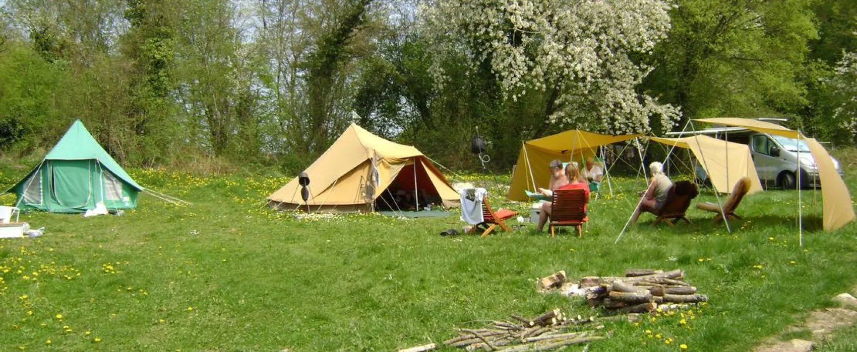 Camping à la ferme Domaine de la Pierre Percée