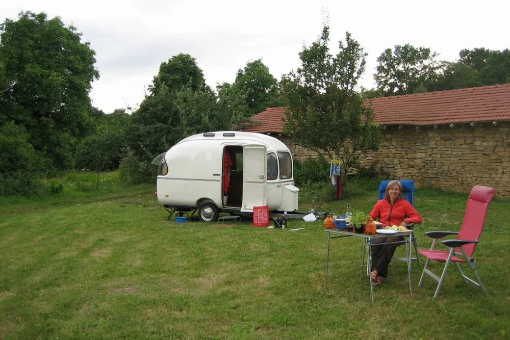 Camping à la ferme Domaine de la Pierre Percée