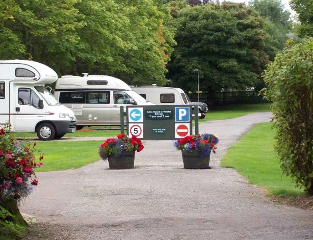 Dingwall Camping and Caravanning Club Site