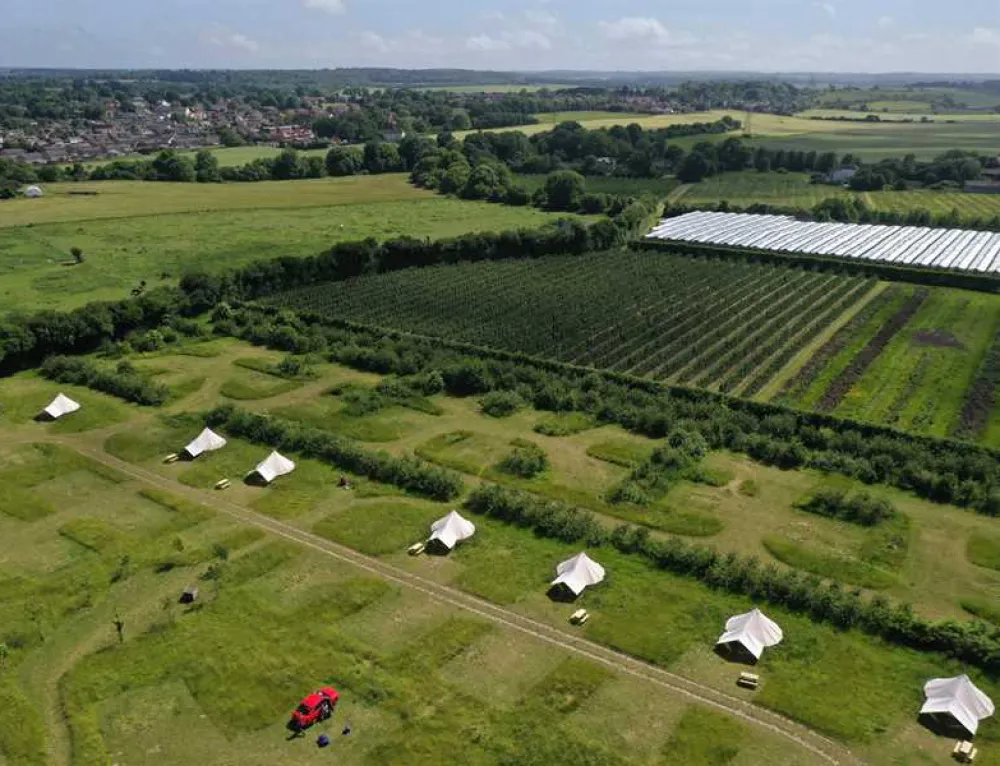 Fallow Fields Camping at Selson Farm