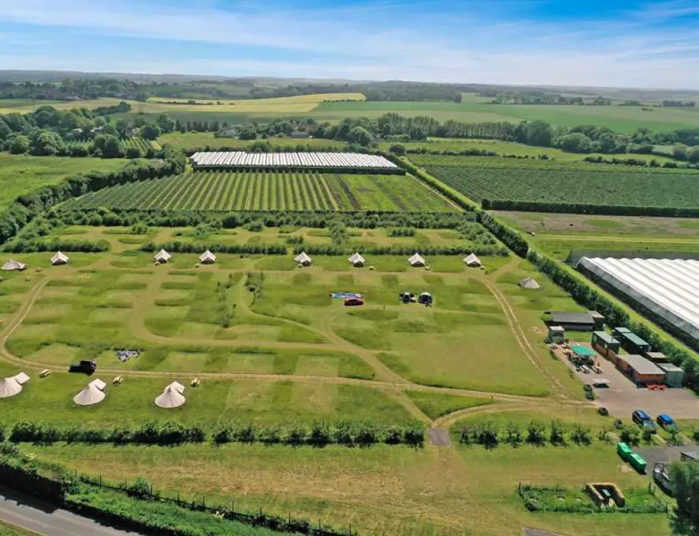 Fallow Fields Camping at Selson Farm