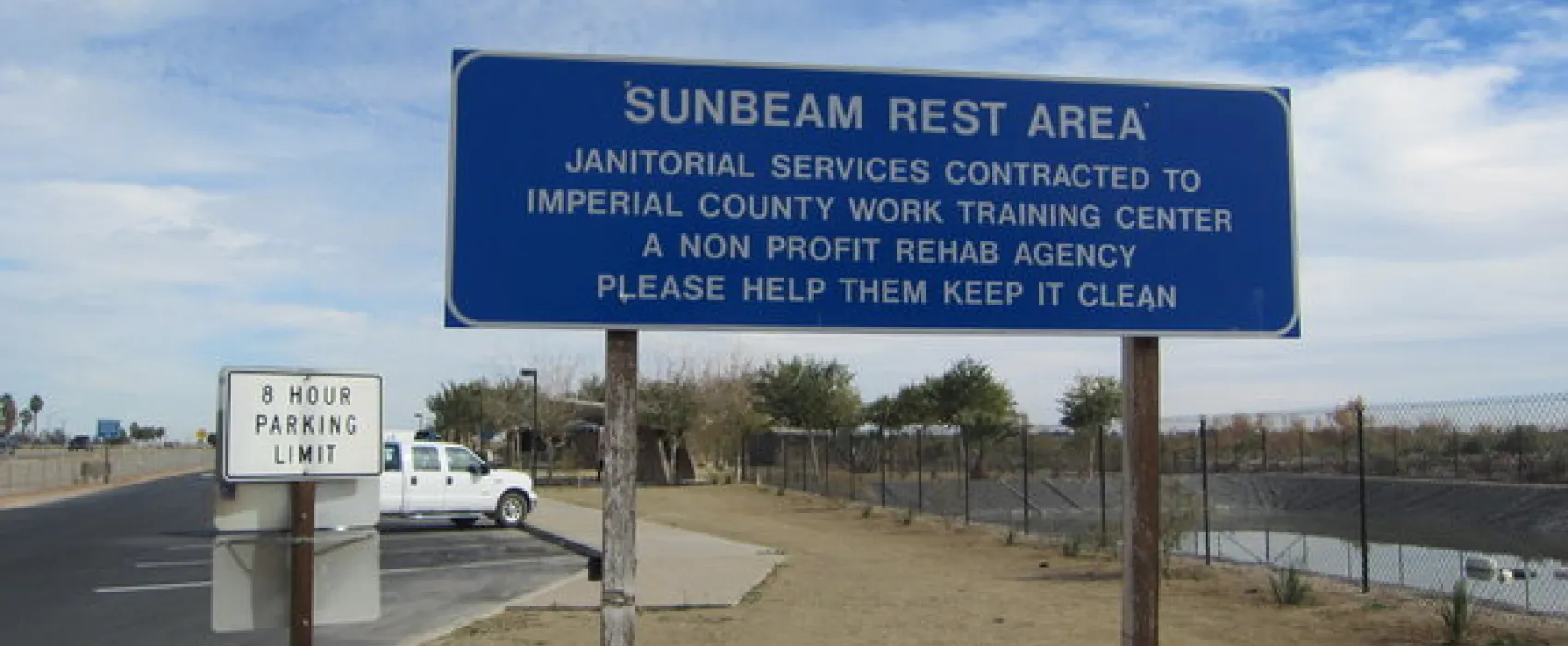 Sunbeam Rest Area Eastbound