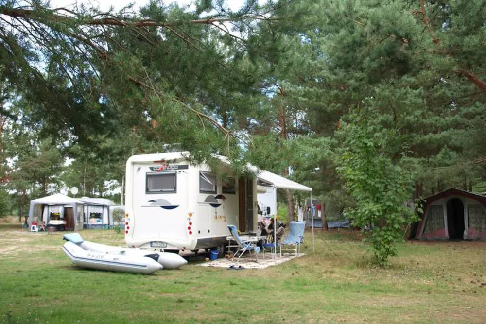 Wald- und Naturcampingplatz am Tonsee Süd