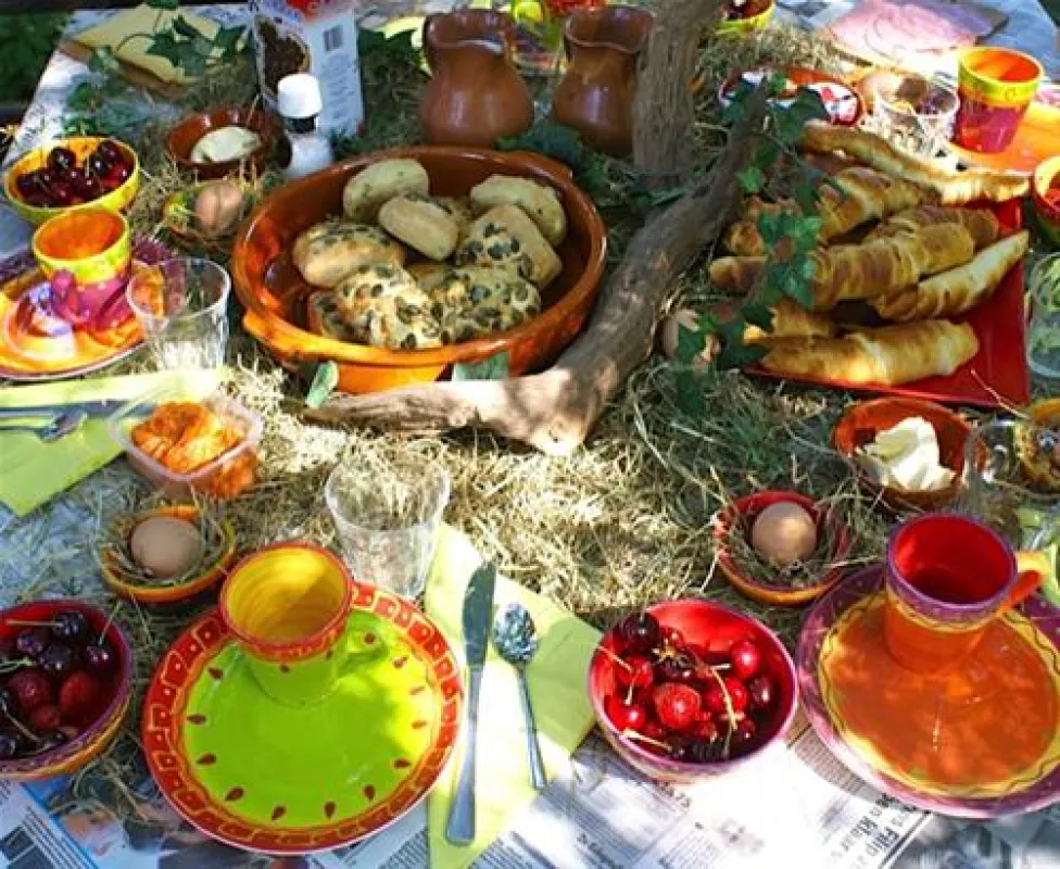 Camping Te hooi en te gras