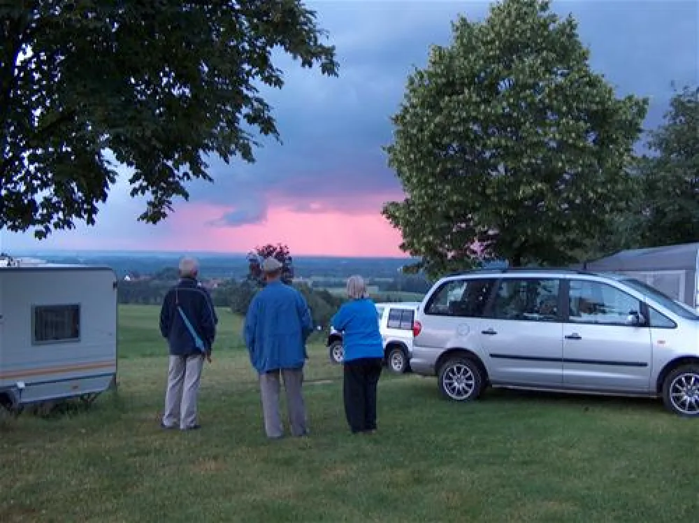 Camping auf dem Kapfelberg
