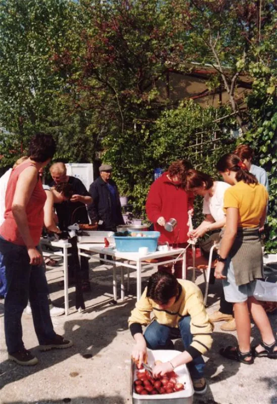 Campsite Meteora Garden