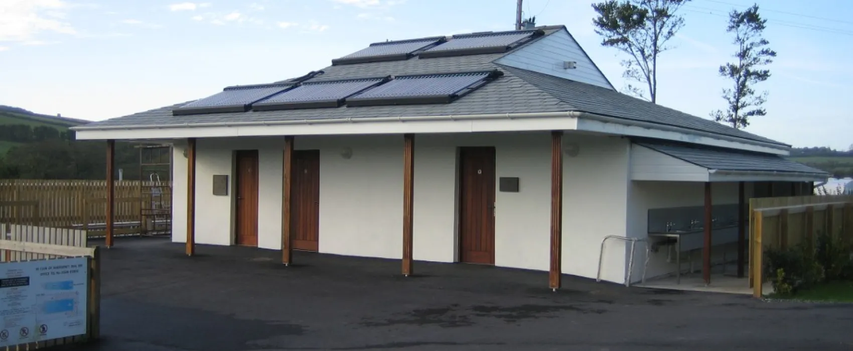 Little Dinham Woodland Caravan Park