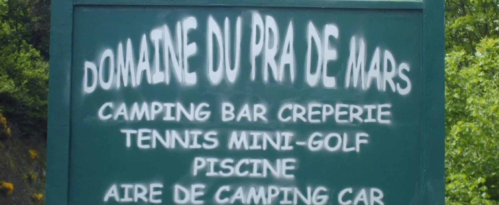 Camping Domaine Du Pra De Mars