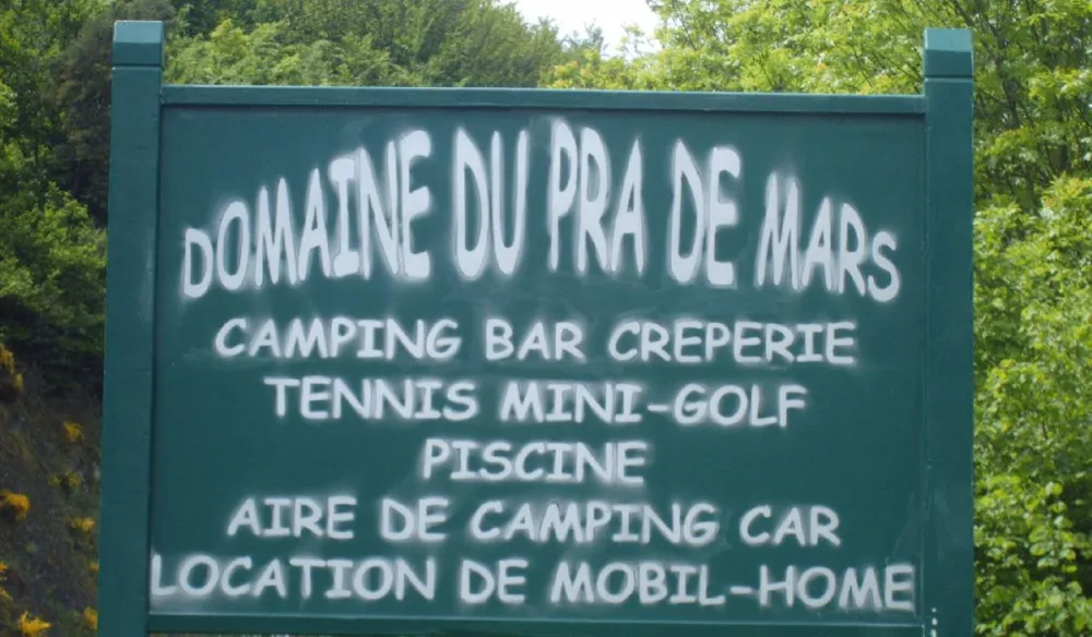 Camping Domaine Du Pra De Mars