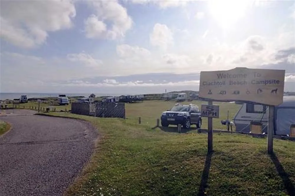 Clachtoll Beach Campsite