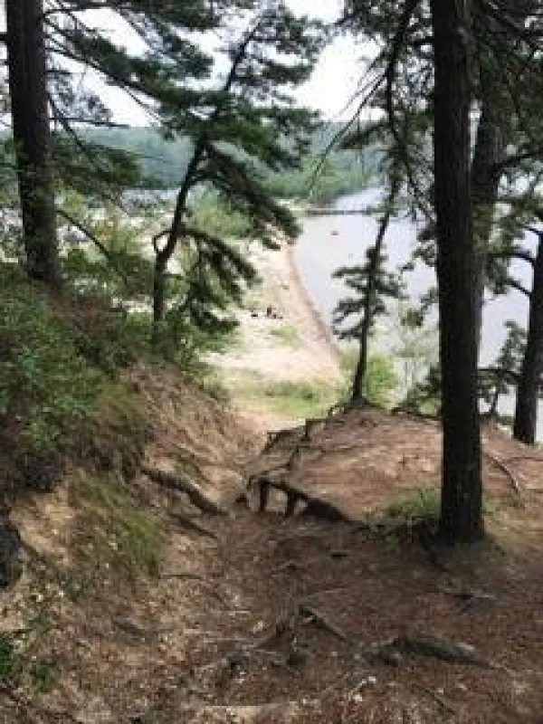 Beach Pond Boat Ramp Area