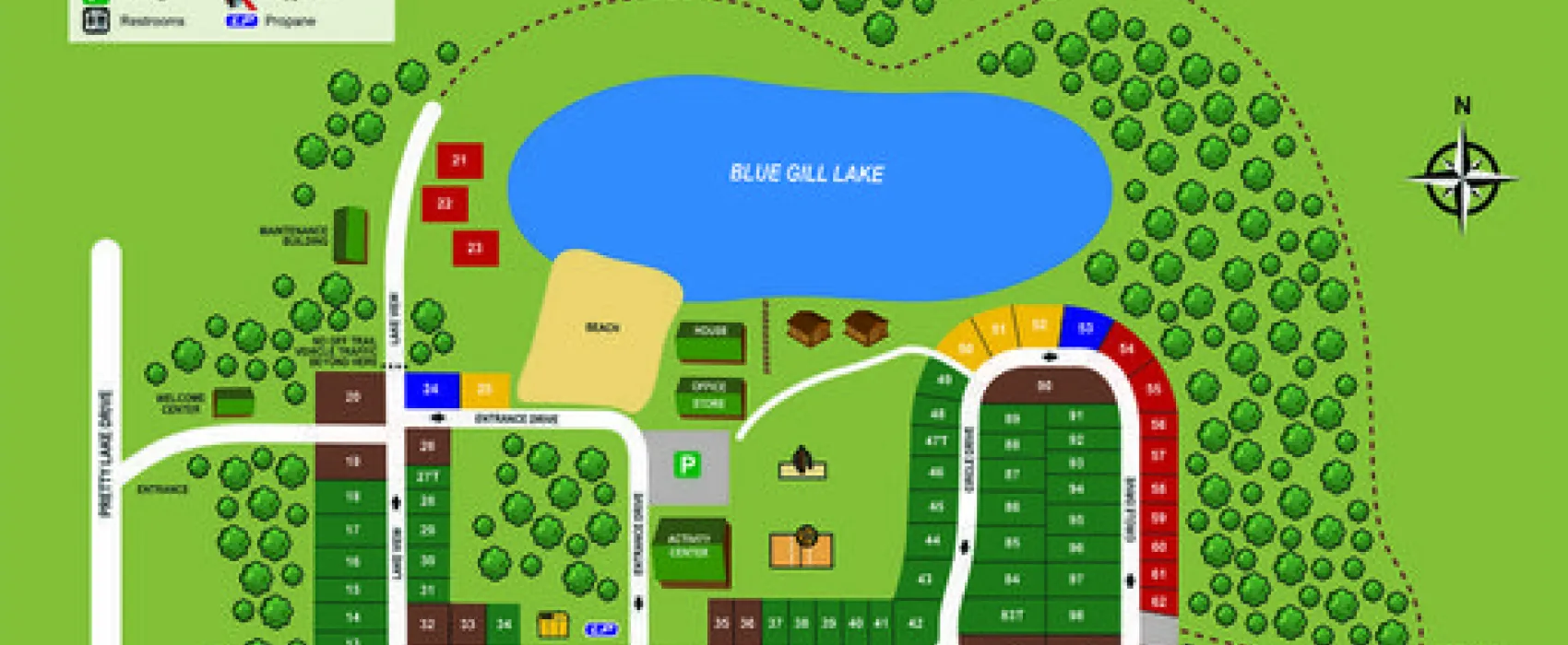 Bluegill Lake Family Camping Resort