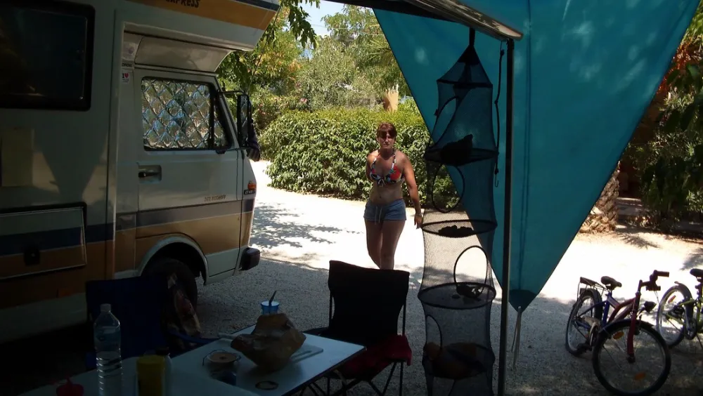Iria Beach Camping