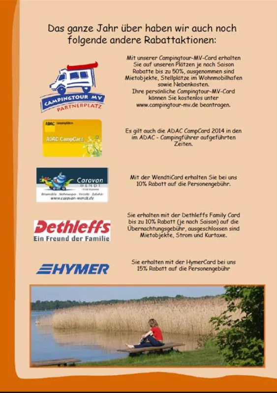 Camping- und Wohnmobilpark Naturcamping Malchow