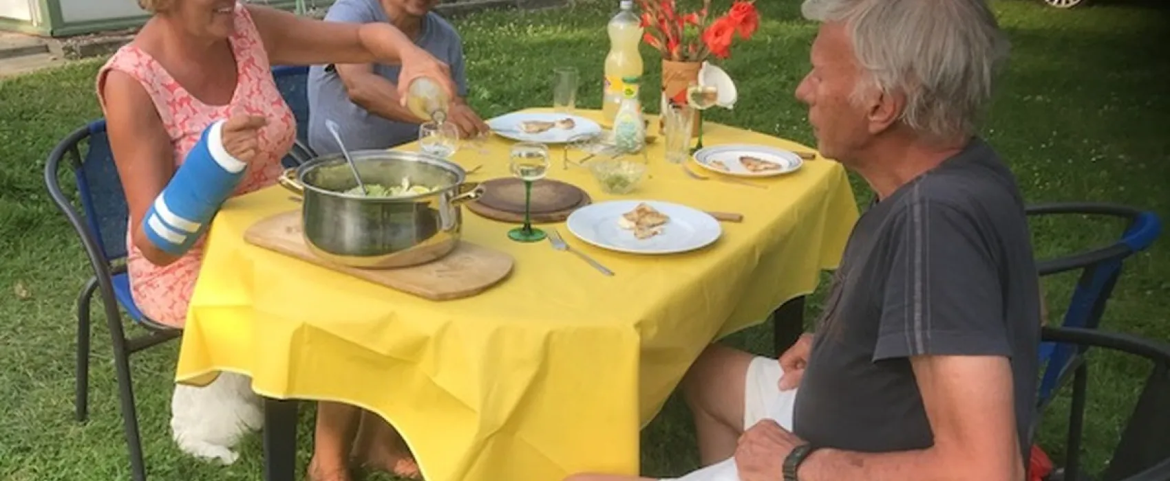 Komfort-Camping Panoramablick