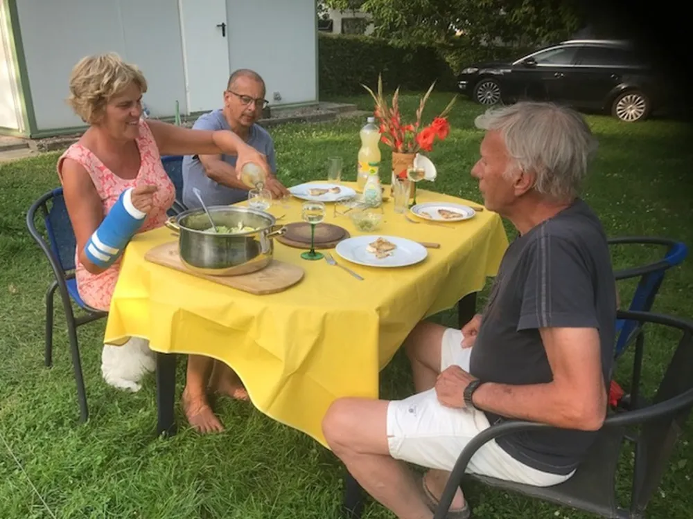 Komfort-Camping Panoramablick