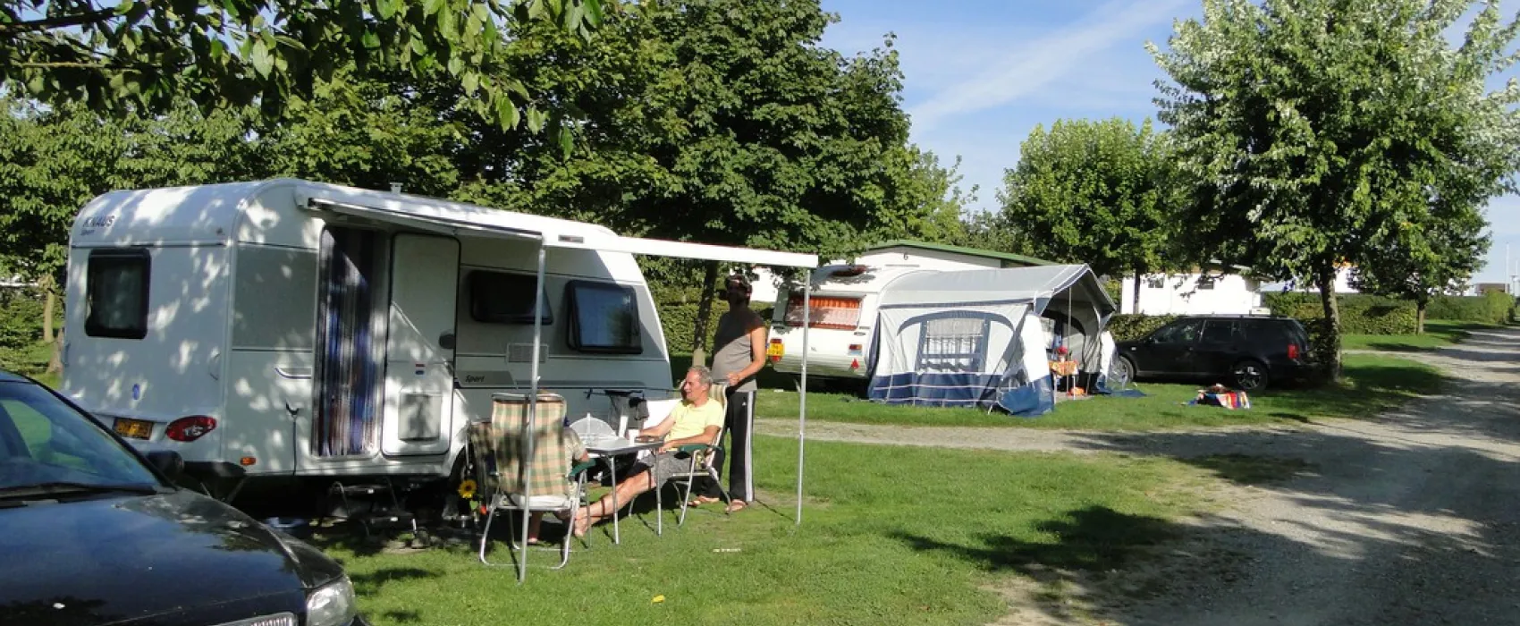 Komfort-Camping Panoramablick