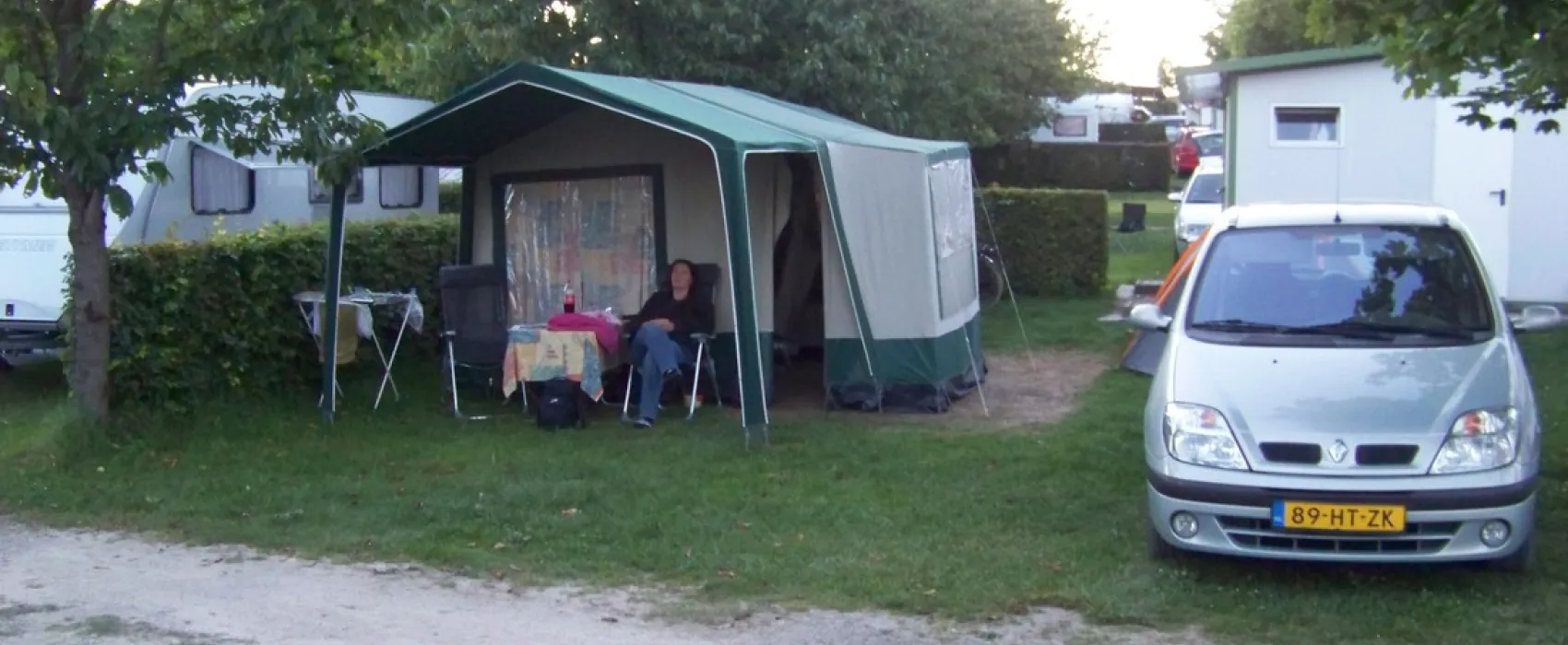 Komfort-Camping Panoramablick
