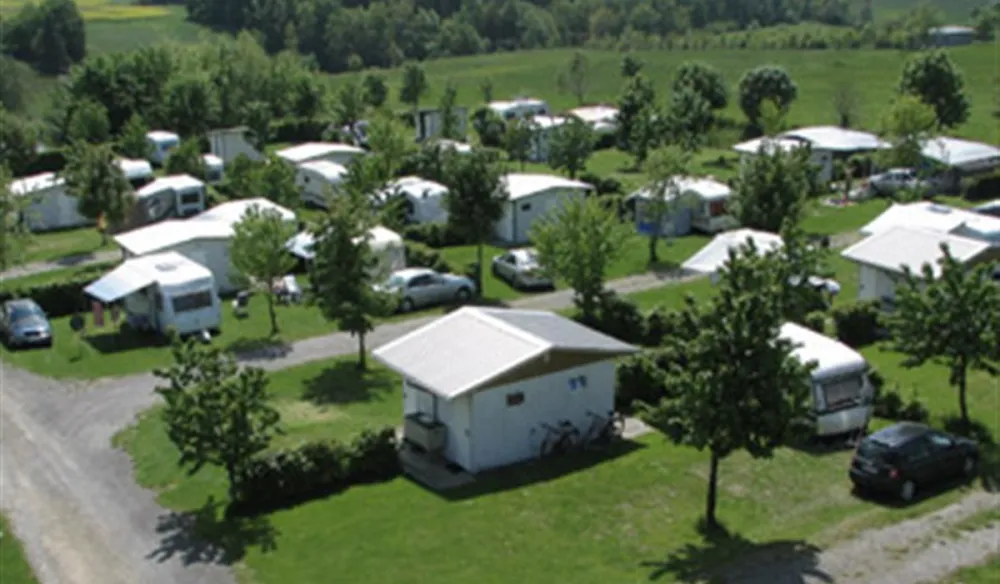 Komfort-Camping Panoramablick