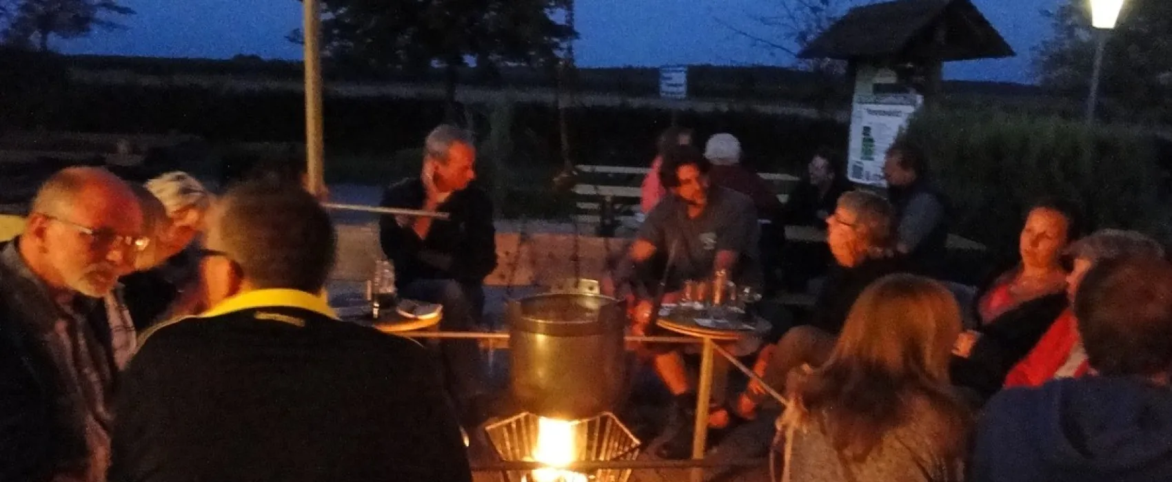 Komfort-Camping Panoramablick