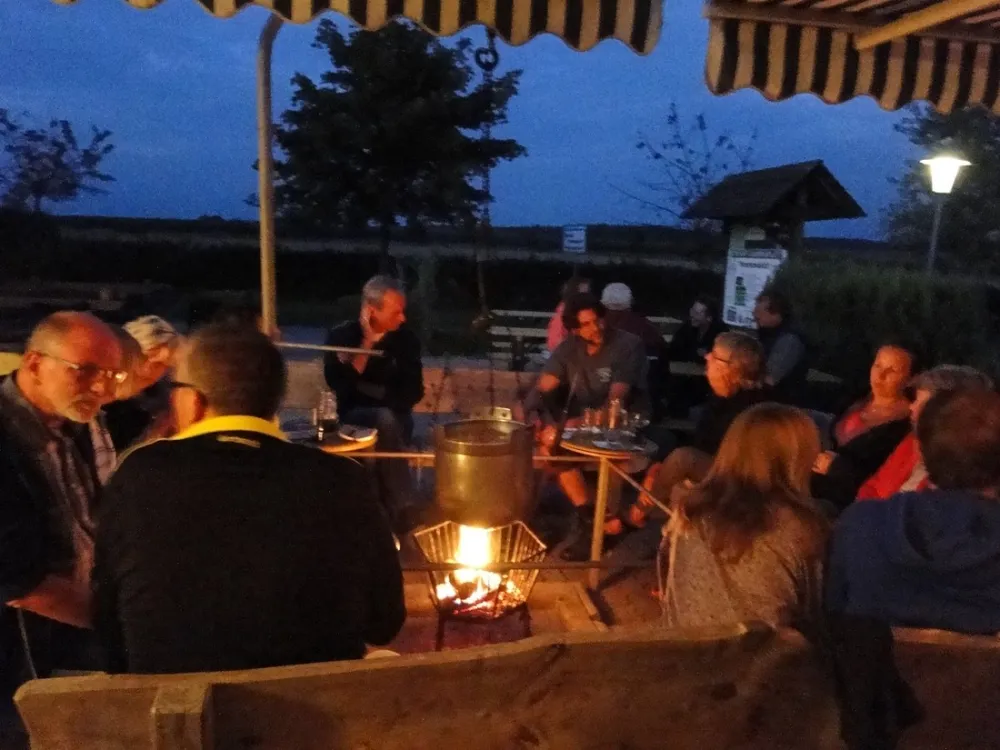 Komfort-Camping Panoramablick