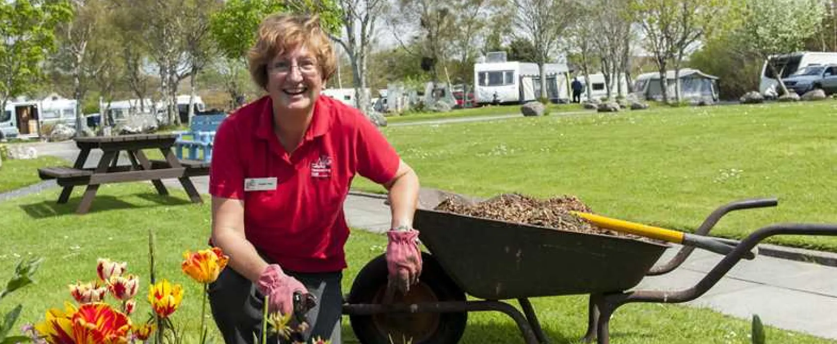 Inverewe Gardens Poolewe Camping and Caravanning Club Site