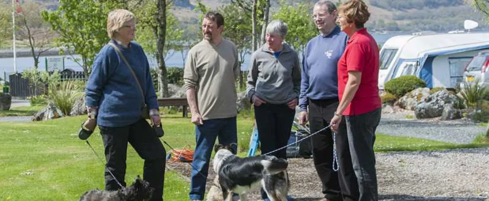 Inverewe Gardens Poolewe Camping and Caravanning Club Site