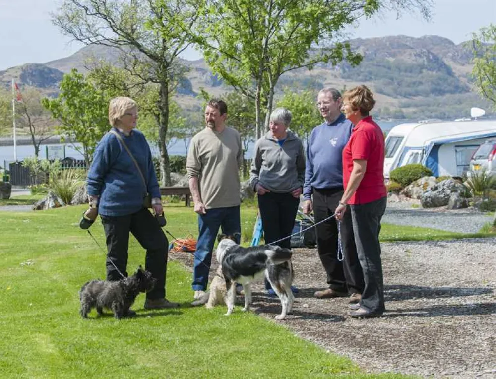 Inverewe Gardens Poolewe Camping and Caravanning Club Site