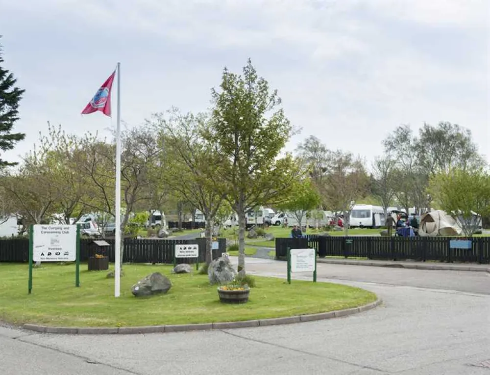 Inverewe Gardens Poolewe Camping and Caravanning Club Site
