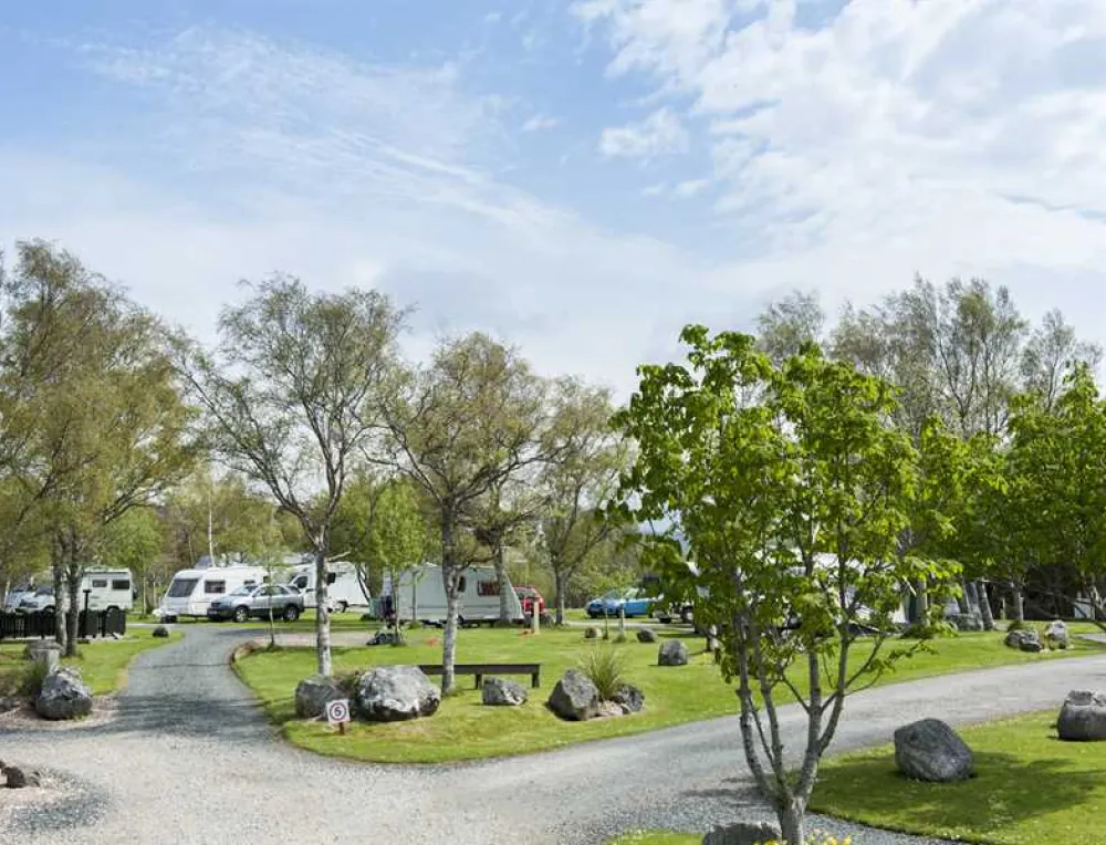 Inverewe Gardens Poolewe Camping and Caravanning Club Site