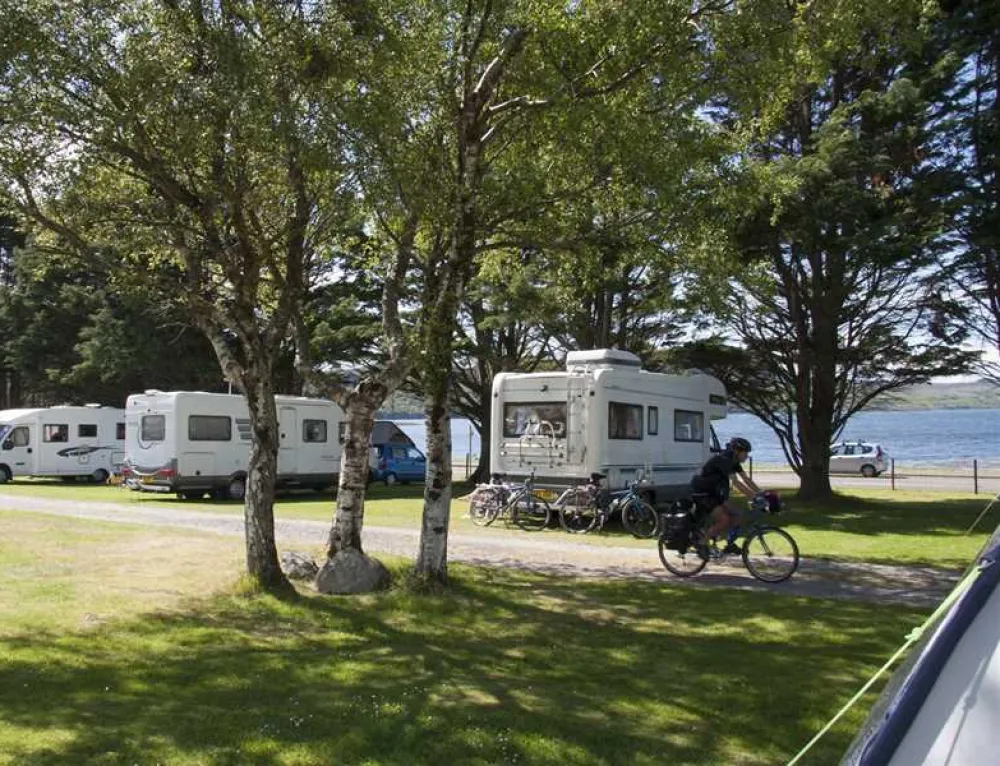 Inverewe Gardens Poolewe Camping and Caravanning Club Site