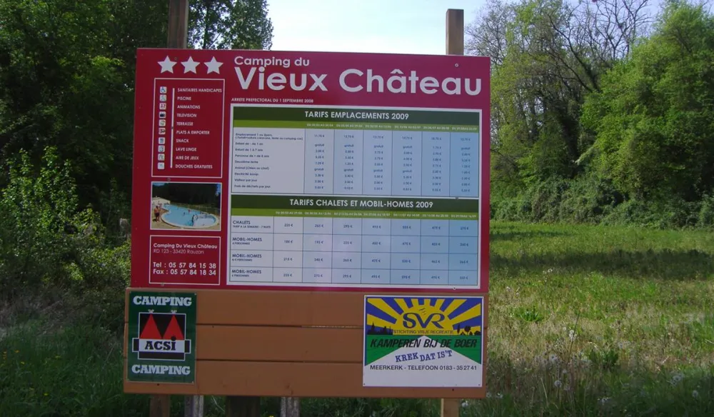Camping Du Vieux Chateau  
