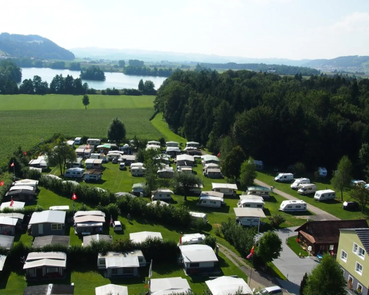Camping Sursee Waldheim in Schweiz - Spottocamp - Spottocamp