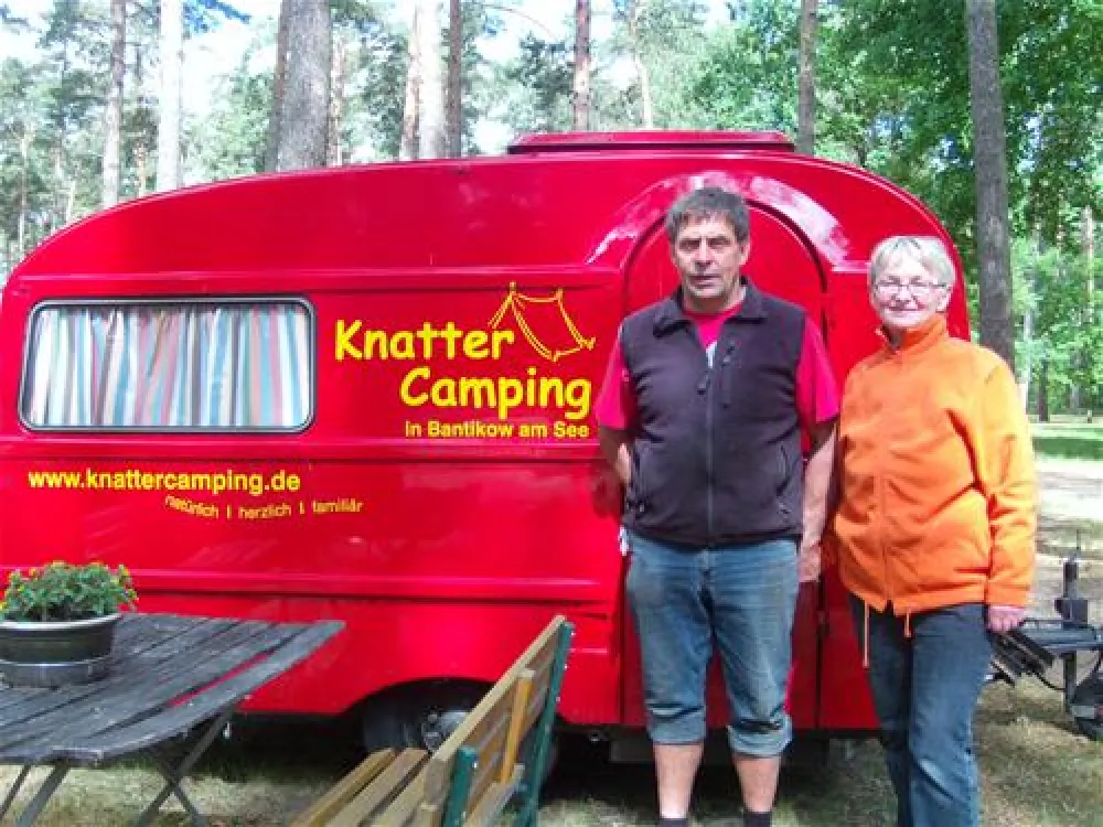 Knattercamping in Bantikow am See