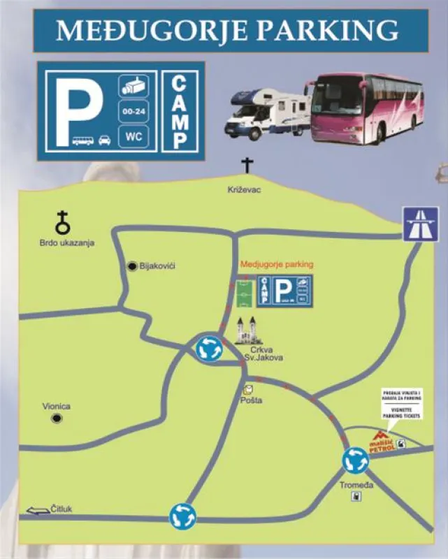 Medjugorje Parking Camp