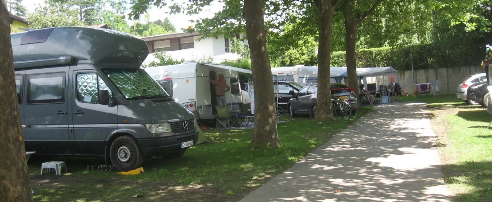 Schwimmbad-Camping Hall