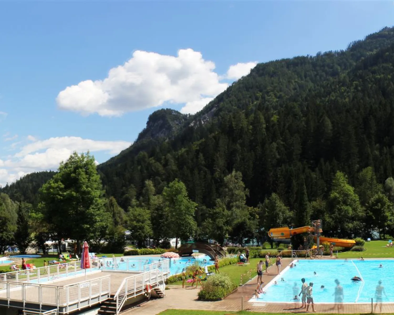 Camping am Waldbad in sterreich - Spottocamp - Spottocamp