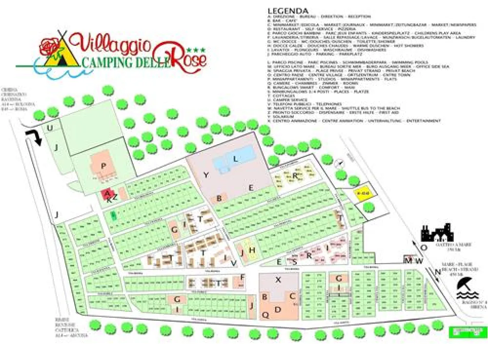 Camping Bungalow Village Delle Rose