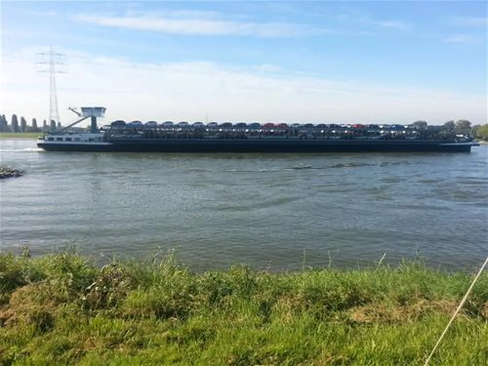 Campingplatz-Rheinblick