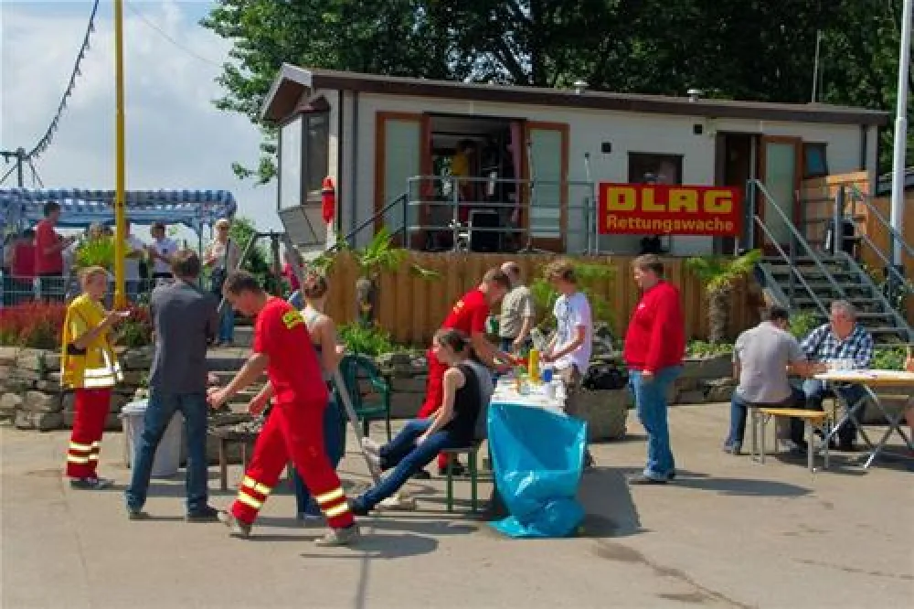 Campingplatz-Rheinblick