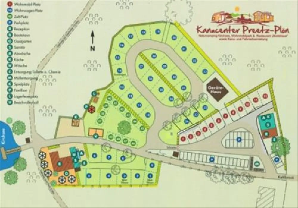 Naturcamping Kirchsee & Wohnmobilpark Preetz