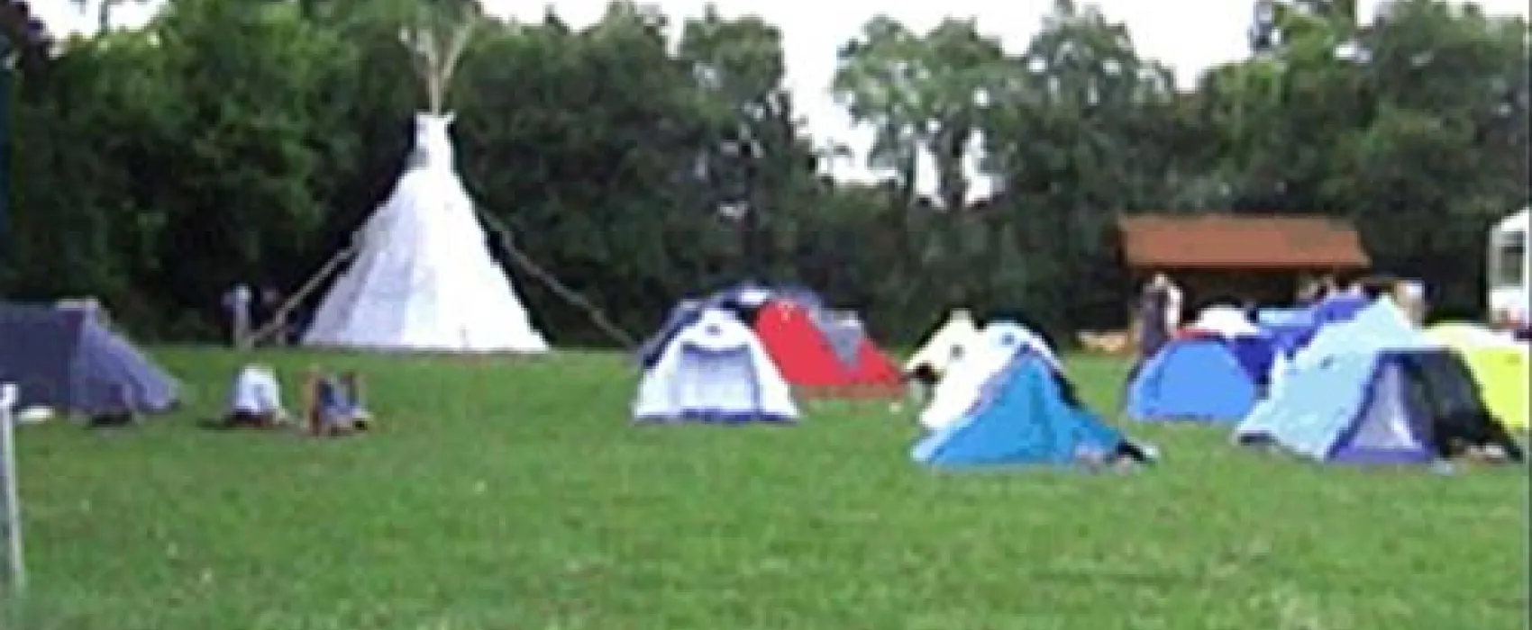 Camping auf dem Bauernhof