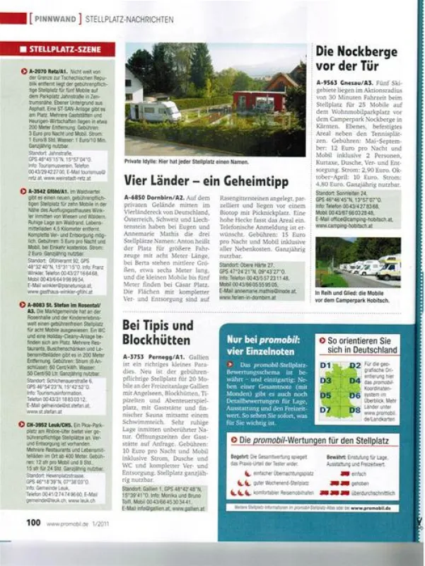 Wohnmobil-Stellplatz Mathis