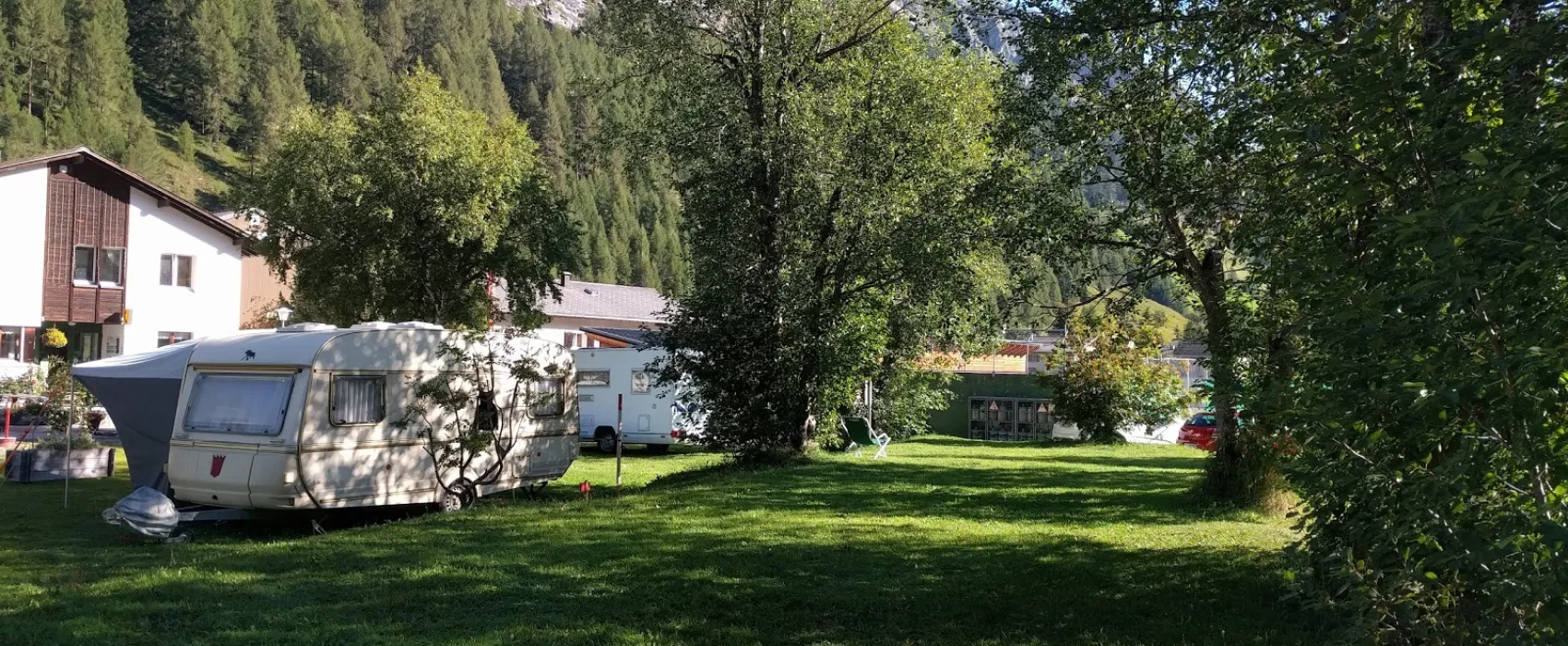 Camping Auf dem Sand