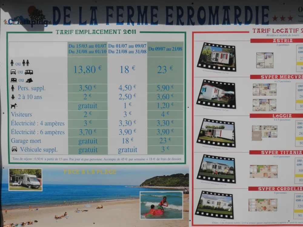 Flower camping - Ferme Erromardie