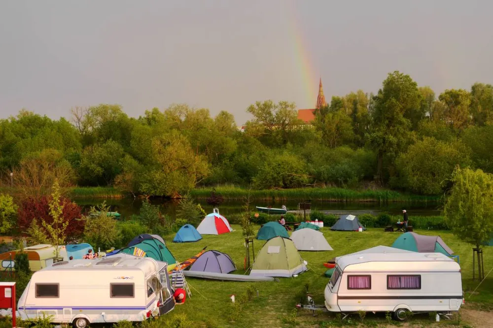 WasserWanderRastplatz kanuhaus Demmin