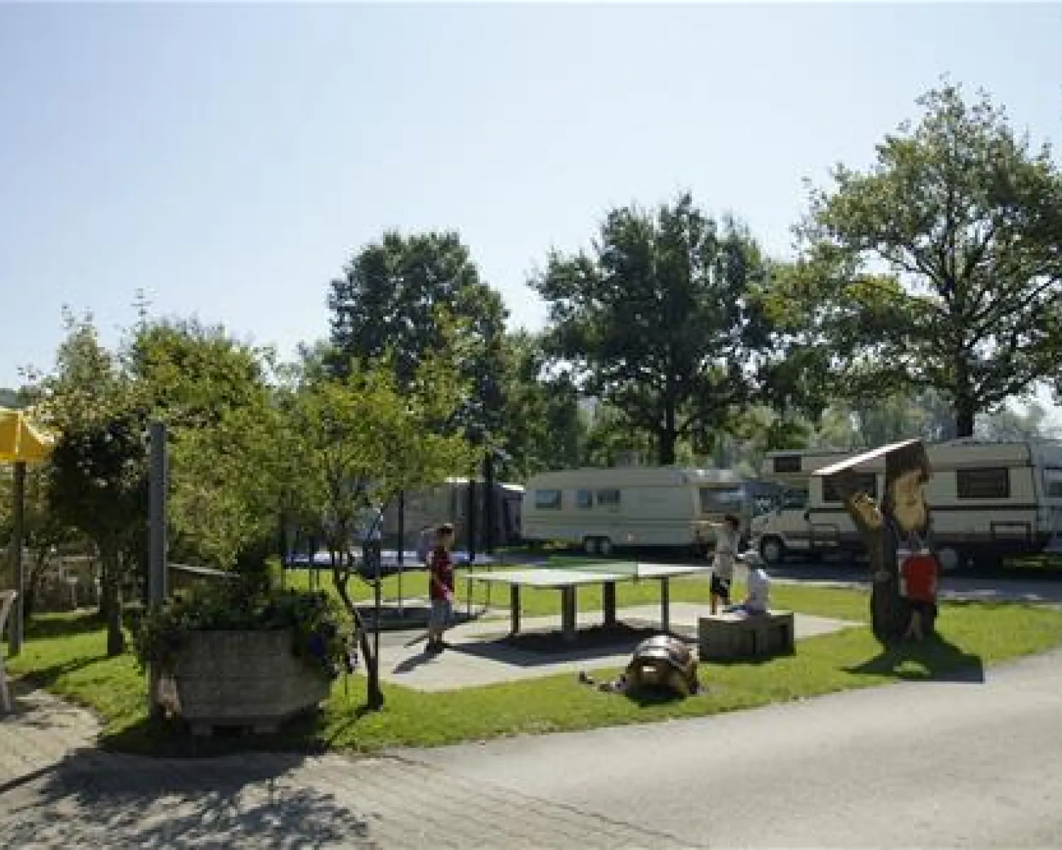 TCS Camping Luzern - Horw in Schweiz - Spottocamp - Spottocamp