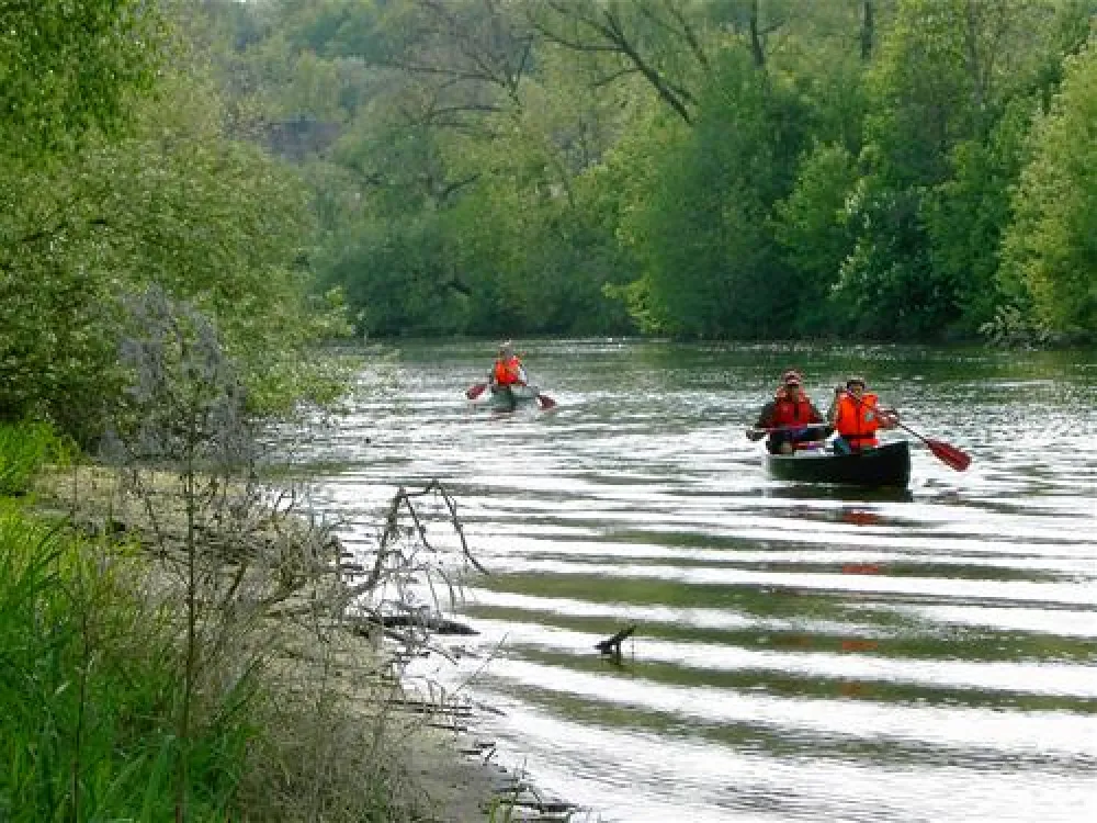 Camping an der Rudelsburg